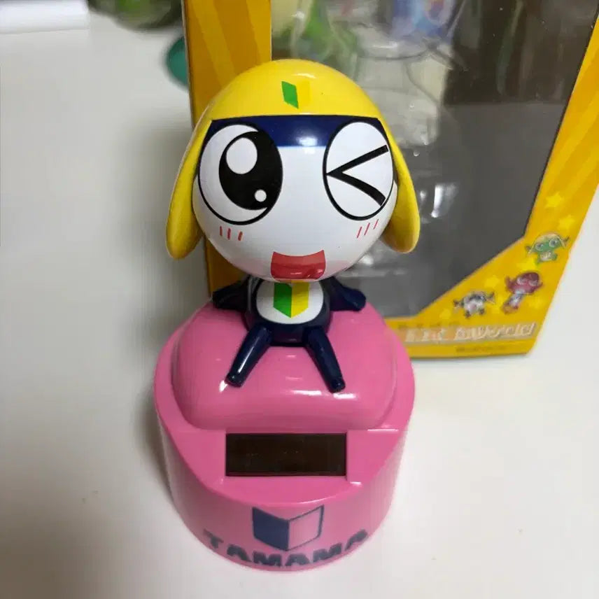 [BUNJANG] Tamama Nohhon Solar Powered Figure Keroro / 타마마 노호혼 태양열 피규어 케로로