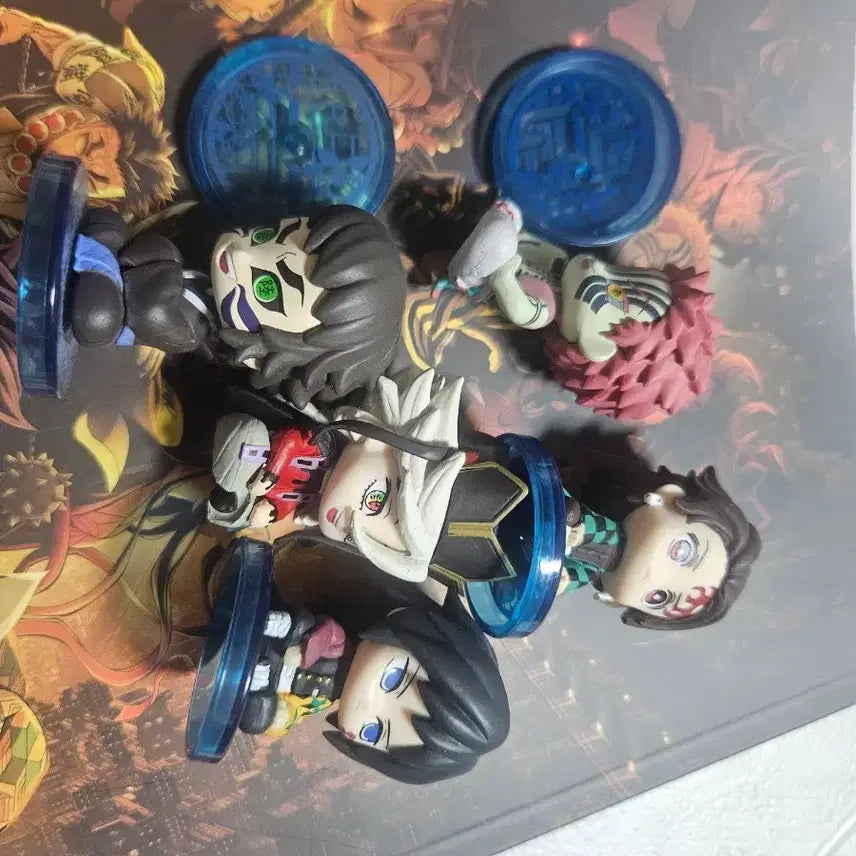 [BUNJANG] Demon Slayer: Mugen Train Gacha Full Set / 귀멸의 칼날 무한성 가챠 풀세트