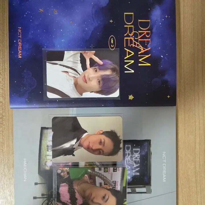 [BUNJANG] NCT DREAM Haechan Dream_Dream Vol.2 Set + Renjun Glitch Mode Photocard Set / NCT DREAM 드림어드림 2 해찬 세트 + 런쥔 글리치모드 포카 세트