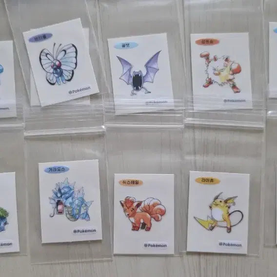 [BUNJANG] Pokemon 30th Anniversary Stickers / [가격인하 / 동결] 포켓몬 30주년 띠부씰 판매