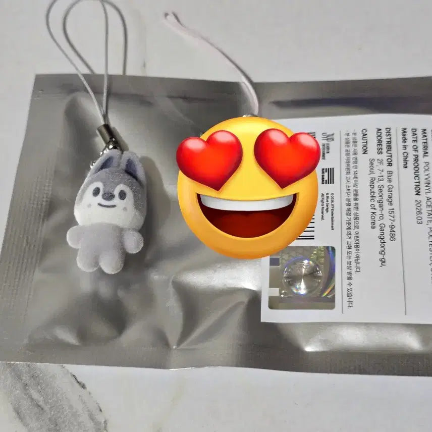 [BUNJANG] Stray Kids Bang Chan Wolf Chan Secret Mini Charm MD / 스트레이키즈 스키즈 울프찬 방찬 시크릿 미니참 엠디