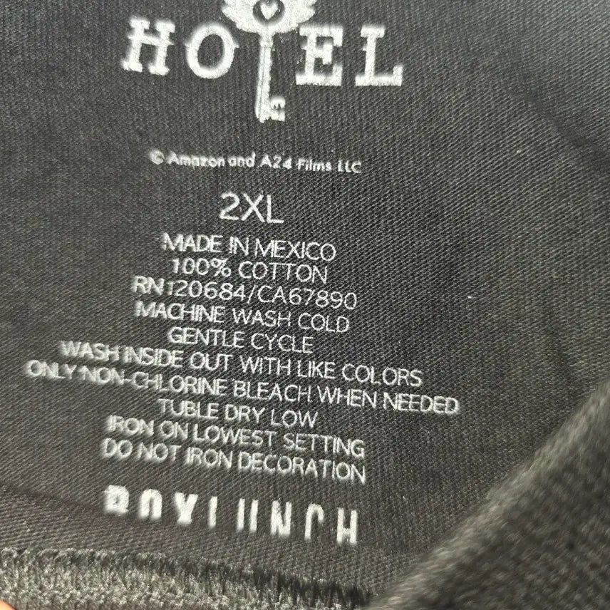 [BUNJANG] Hazbin Hotel Official Short Sleeve T-Shirt 2XL / 해즈빈 호텔 공식 반팔 티셔츠