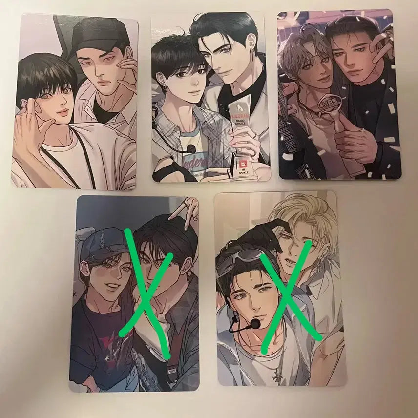 [BUNJANG] Sparkles Couple Photocard Bundle Set / 레진 시그 스파클즈 커플 포카 야화첩 다이몬드 일괄