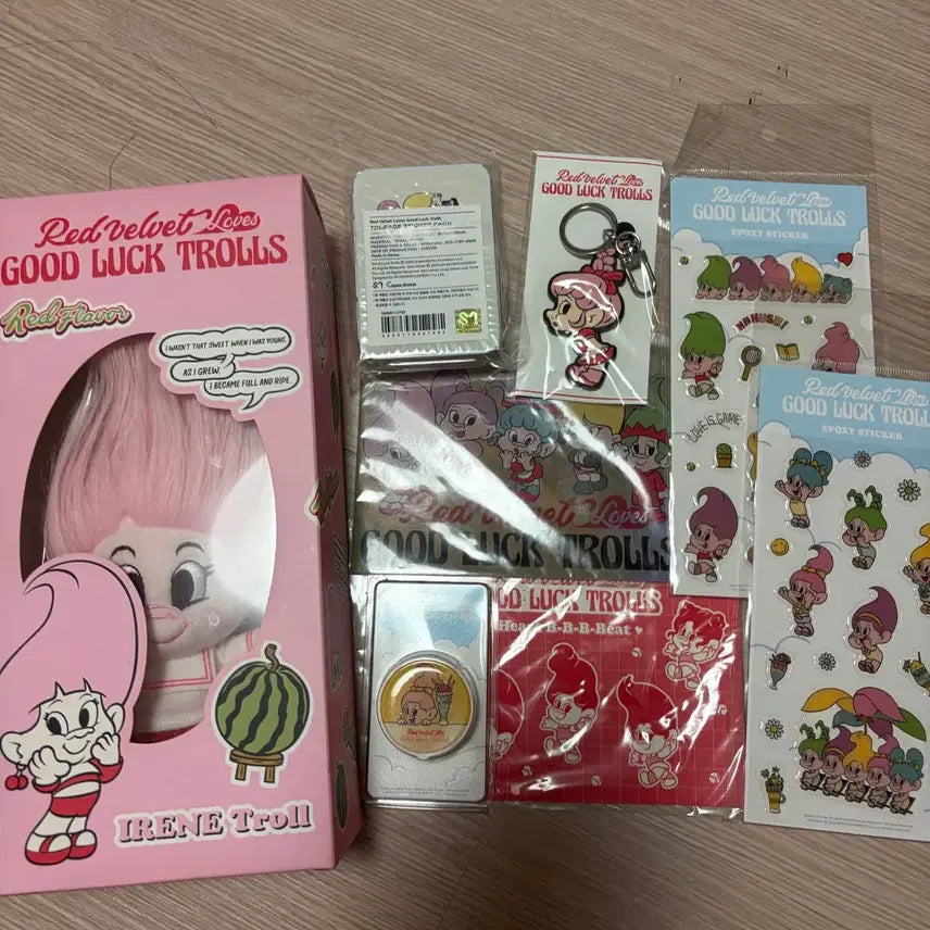 [BUNJANG] Red Velvet Troll Plush (Irene) Bundle Set / 레드벨벳 트롤 굿즈 일괄 양도합니다