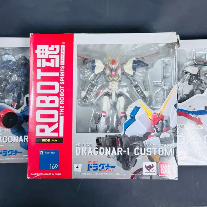 [BUNJANG] Robot Spirits Dragonar Custom 3-Type Set / 드라고나 커스텀 3종 로봇혼
