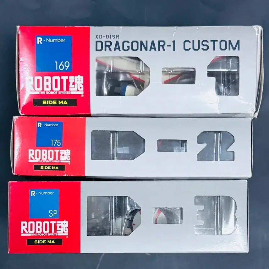 [BUNJANG] Robot Spirits Dragonar Custom 3-Type Set / 드라고나 커스텀 3종 로봇혼