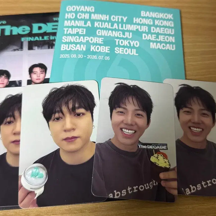 [BUNJANG] Day6 Finale Entrance Gift Photocard Set / 데이식스 피날레 첫 막콘 입장기프트 성진 도운 포카