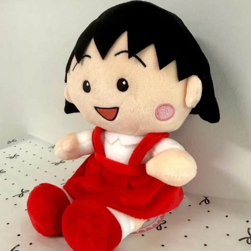 [BUNJANG] Chibi Maruko-chan Soft Plush Doll S / 마루코는 아홉 살 폭신폭신 봉제인형 S 마루코