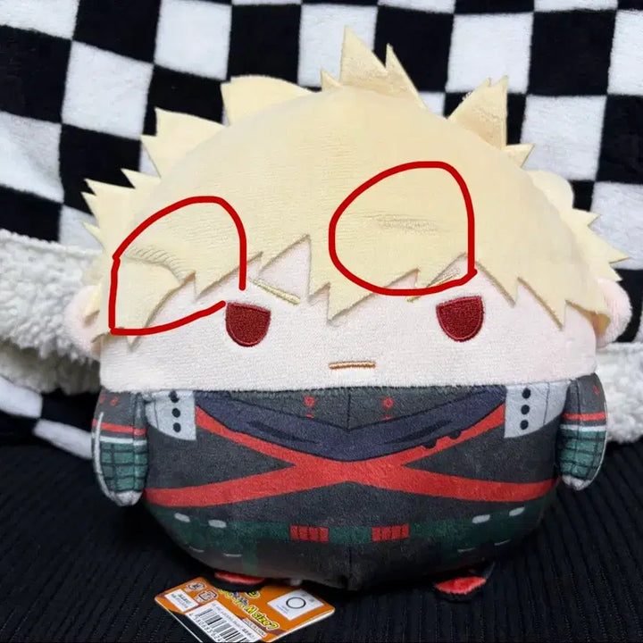 [BUNJANG] My Hero Academia Katsuki Bakugo Fuwakororin Plush 7th Edition M / 나의히어로아카데미아 바쿠고 카츠키 후와코로링 7탄 M 나히아 히로아카 중형