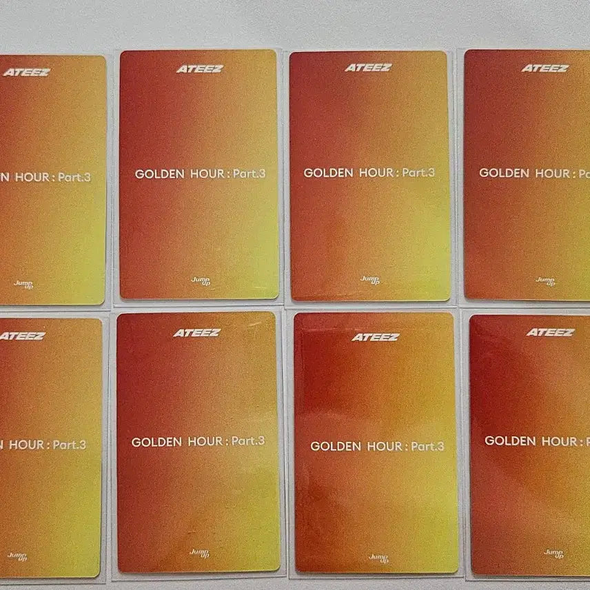 [BUNJANG] ATEEZ GOLDEN HOUR: Part.3 JumpUp Lucky Draw Photocard / 에이티즈 골든아워3 점프업 레몬드랍 미공포 특전 빠직 ver