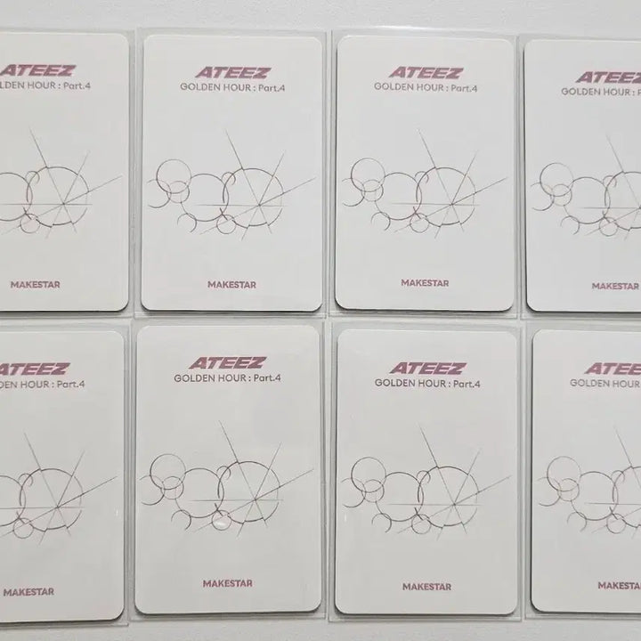 [BUNJANG] ATEEZ GOLDEN HOUR : Part.4 MakeStar Lucky Draw POB Photocard (Bongsung Ver.) / 에이티즈 골든아워4 메이크스타 미공포 특전 보송티즈 ver
