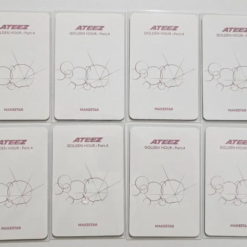 [BUNJANG] ATEEZ GOLDEN HOUR : Part.4 MakeStar Lucky Draw POB Photocard (Bongsung Ver.) / 에이티즈 골든아워4 메이크스타 미공포 특전 보송티즈 ver