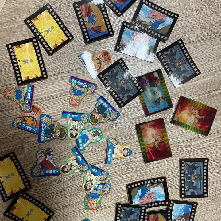 [BUNJANG] Inazuma Eleven Card Sticker Bundle Set / 이나즈마 일레븐 카드 스티커 일괄