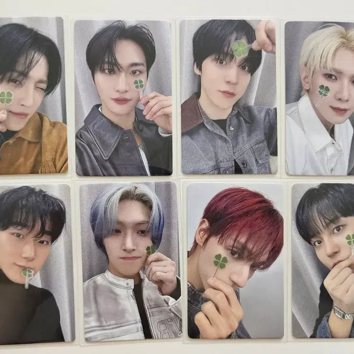 [BUNJANG] ATEEZ GOLDEN HOUR : Part.4 Jump Up Pre-order Lucky Draw Photocard (Teez Clover Ver.) / 에이티즈 골든아워4 점프업 예판 특전 네잎클로버 티즈클로버ver