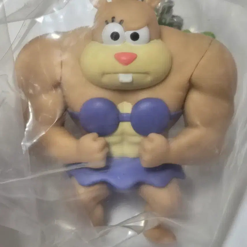 [BUNJANG] SpongeBob Muscle Up Random Keyring - Sandy Cheeks (Sealed) / [미개봉]스폰지밥 근육빵빵 랜덤키링 다람이