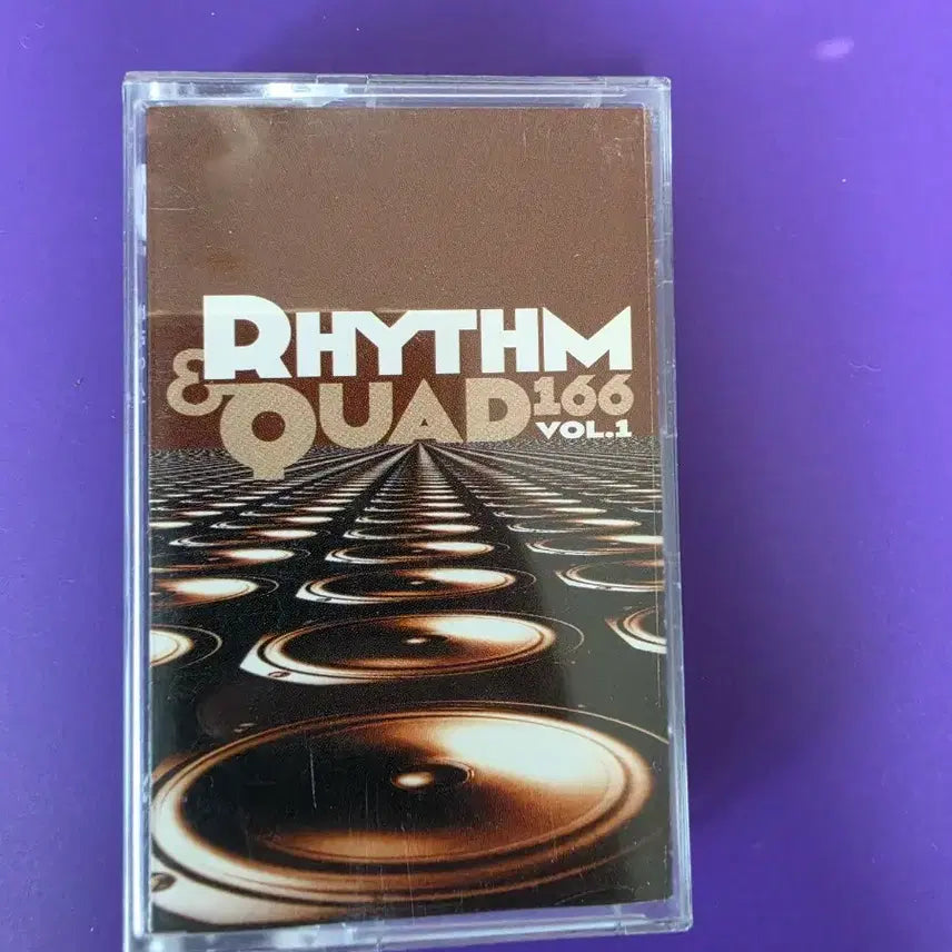 [BUNJANG] RHYTHM &amp; QUAD 166 VOL.1 Cassette Tape (Unsealed) / [개봉/카세트 테이프]RHYTHM &amp; QUAD 166 VOL.1