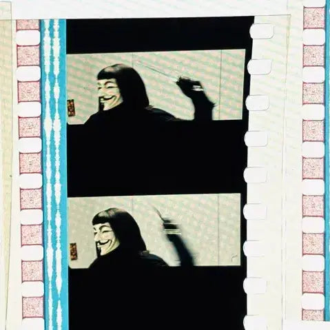 [BUNJANG] V for Vendetta Film Cut (6 Sheets) / 브이 포 벤데타 필름컷 6매 / 영화 필름