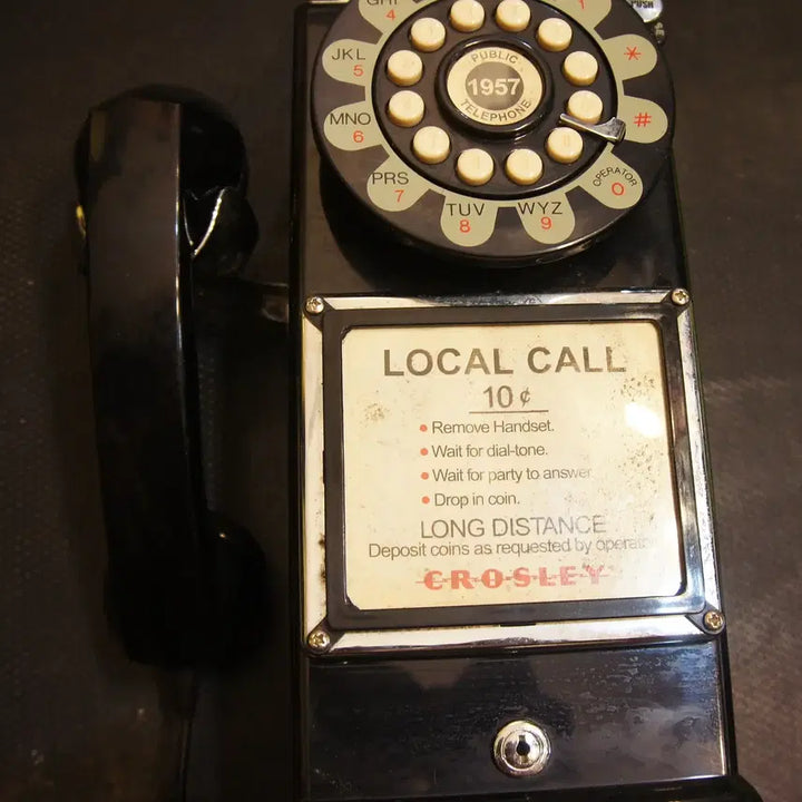 [BUNJANG] Vintage Classic Rotary Telephone Interior Prop / 빈티지전화기 엔틱전화기 인테리어소품 클래식전화기 고전완구UU