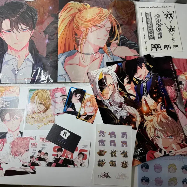 [BUNJANG] Love Unholic Season 2 Tumblbug Reward Goods Set / 러브 언홀릭 시즌2 텀블벅 리워드 굿즈 세트