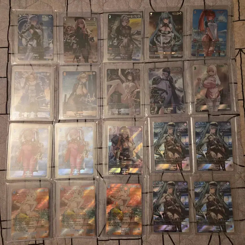[BUNJANG] Nibel Arena Nikke Signed Card Bundle Set / 니벨아레나 니케 사인카드