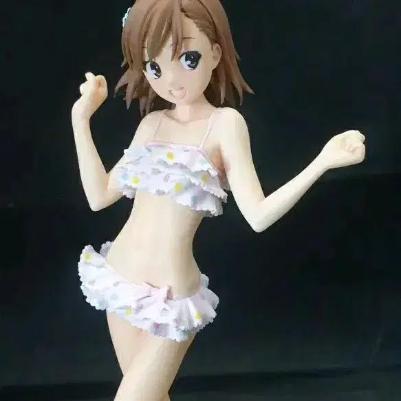 [BUNJANG] Beach Queens Misaka Mikoto 1/10 Scale Figure (Unsealed) / 레어,피규어,비치퀸즈,어떤마술의 금서목록,미사카 미코토,개봉,정품