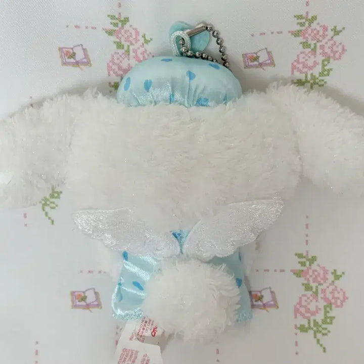 [BUNJANG] Yumemiru Dreaming Angel Cinnamoroll Charm Mascot / [일본구매정품] 유메미루 꿈꾸는엔젤 키링 마스코트 시나모롤