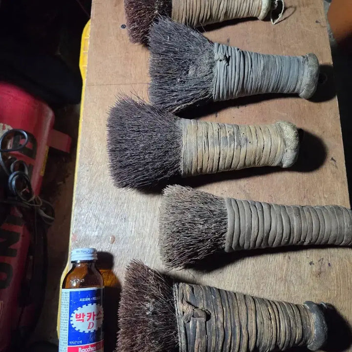 [BUNJANG] Vintage Hemp Fiber Combing Tool Set (5 pcs) / 옛날  삼배 짤때  쓰던   배솔 입니다