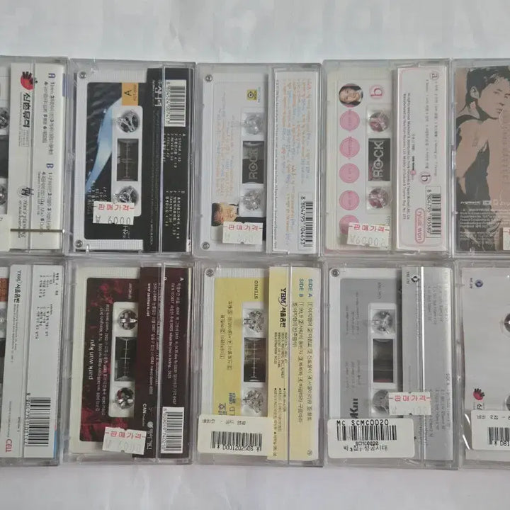 [BUNJANG] K-Pop Cassette Tape 10-Set (Sealed) / (미개봉) 가요 미개봉 카세트테이프 10종
