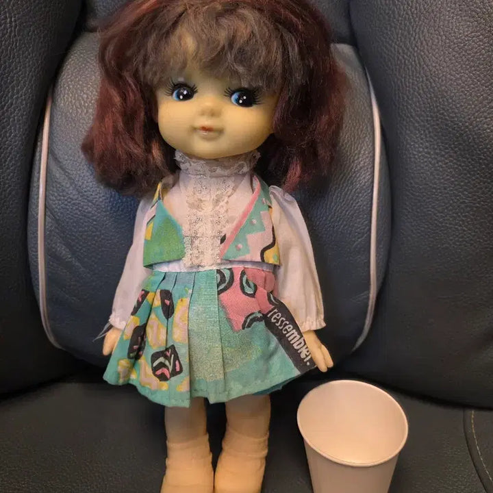[BUNJANG] 1970s Korean Girl Doll 35cm / 고전인형, 국산, 소녀 인형, 1970년대, 35cm