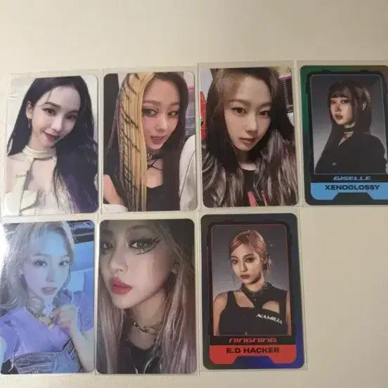 [BUNJANG] aespa Photocard Bundle Set / 에스파 포토카드