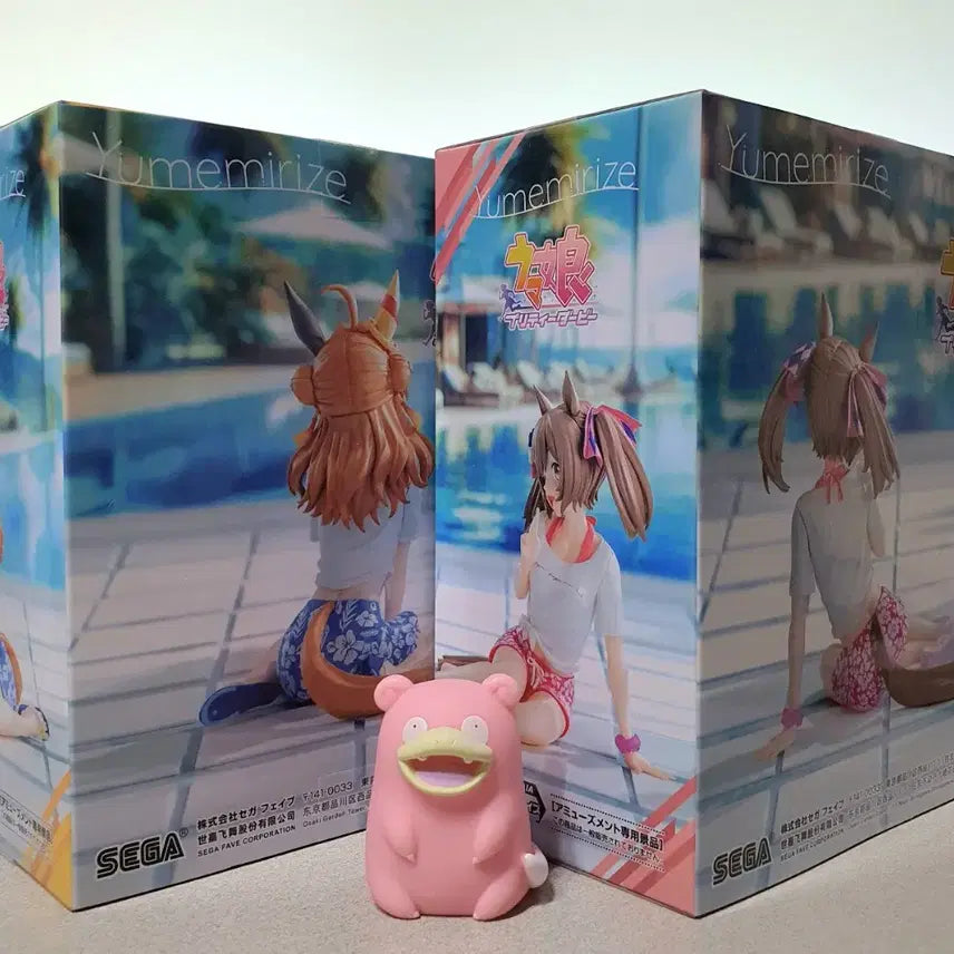 [BUNJANG] Sega Uma Musume Yumemirize Kōfuku (Copano Rickey) &amp; Smart Falcon Figure (Sealed) / (미개봉)세가 우마무스메 Yumemirize 피규어 코파노리키&amp;스마트팔콘