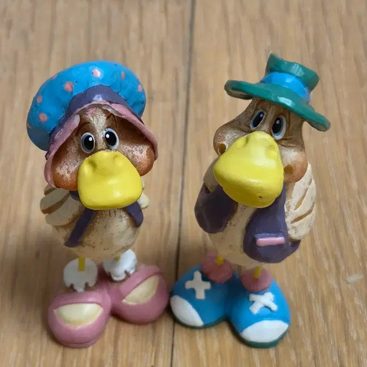 [BUNJANG] Vintage 90s K. Kelly Duck Resin Figurines (Set of 2) / [빈티지] 90s 미국 캐슬린 켈리(K. Kelly) 오리 레진 피규어
