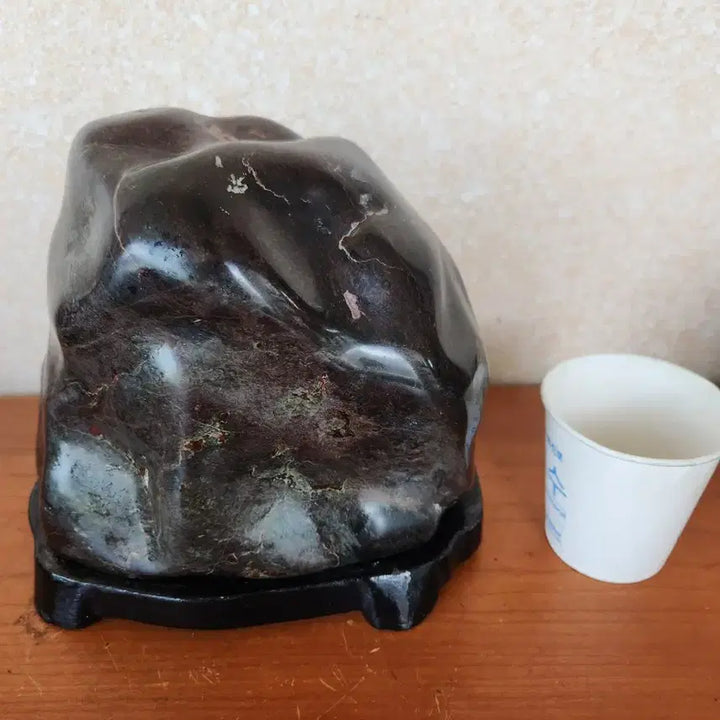 [BUNJANG] Black Skin Jade Sculpture / 흑피옥