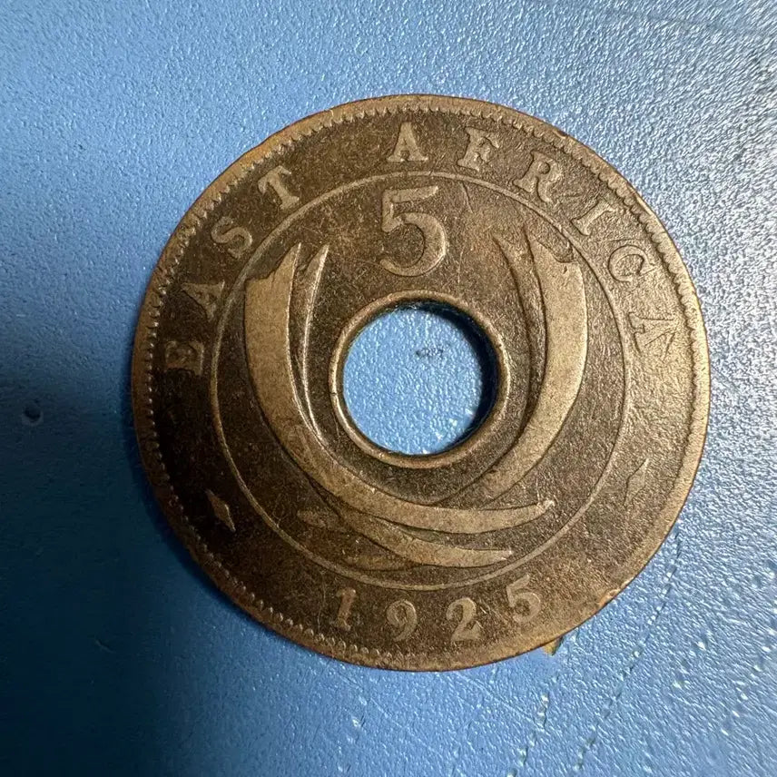 [BUNJANG] British East Africa 5 Cents Coin 1925 / 영국령 동아프리카 5센트 1925 주화