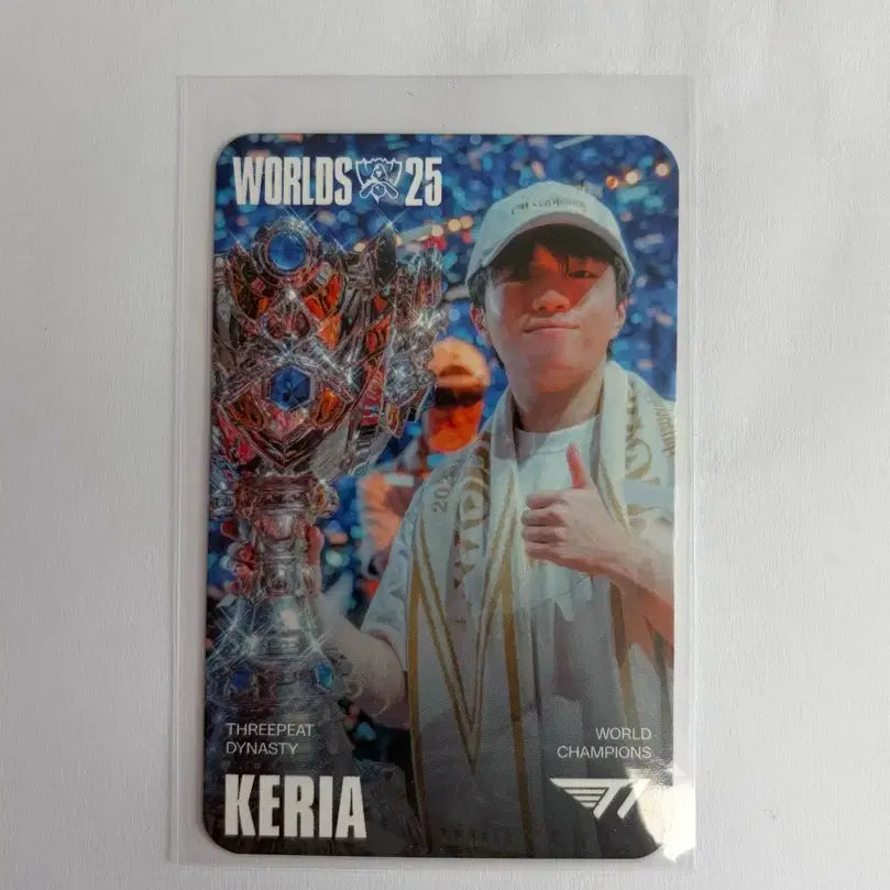 [BUNJANG] Keria 25 Worlds Commemorative Photocard / [판매완료]케리아 25 월즈 기념 포토카드
