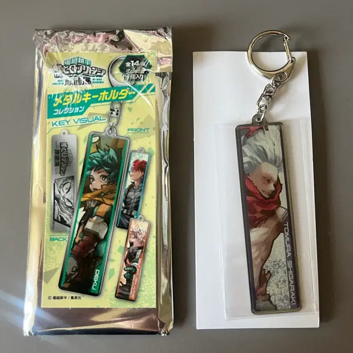 [BUNJANG] My Hero Academia Art Exhibition Metal Keychain Shigaraki / 나히아 히로아카 원화전 메탈 키홀더 시가라키
