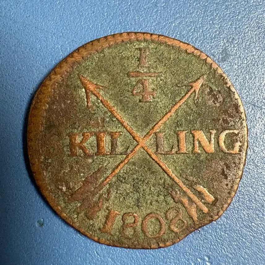 [BUNJANG] 1803 1/4 Skilling Swedish Coin / 1803년 발행 1/4 스킬링 스웨덴