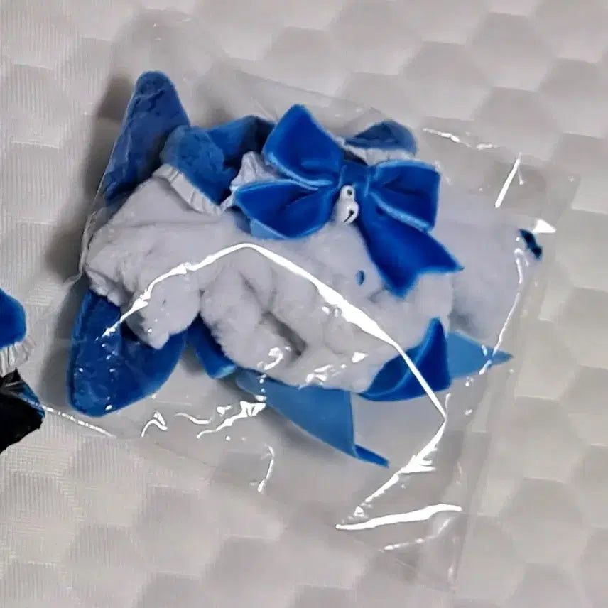 [BUNJANG] Bebe Ribbon Blueberry Hair Clip / 베베리본 블루베리 양도