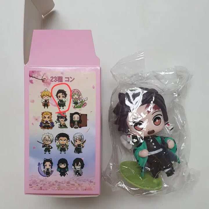 [BUNJANG] Demon Slayer Tanjiro Kamado Cherry Blossom Figure (New) / 귀멸의 칼날 벚꽃 탄지로 피규어 새상품