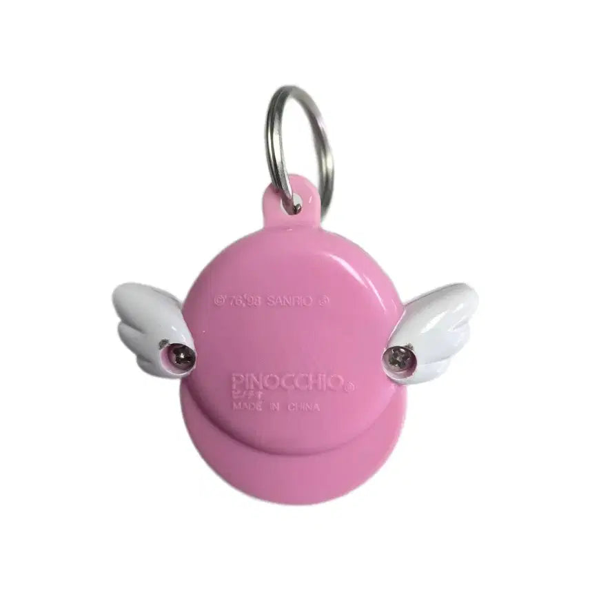 [BUNJANG] 1998 Classic Kitty Angel Kitty Keyring with Light-Up Heart / 1998 고전키티 천사키티 열쇠 키링