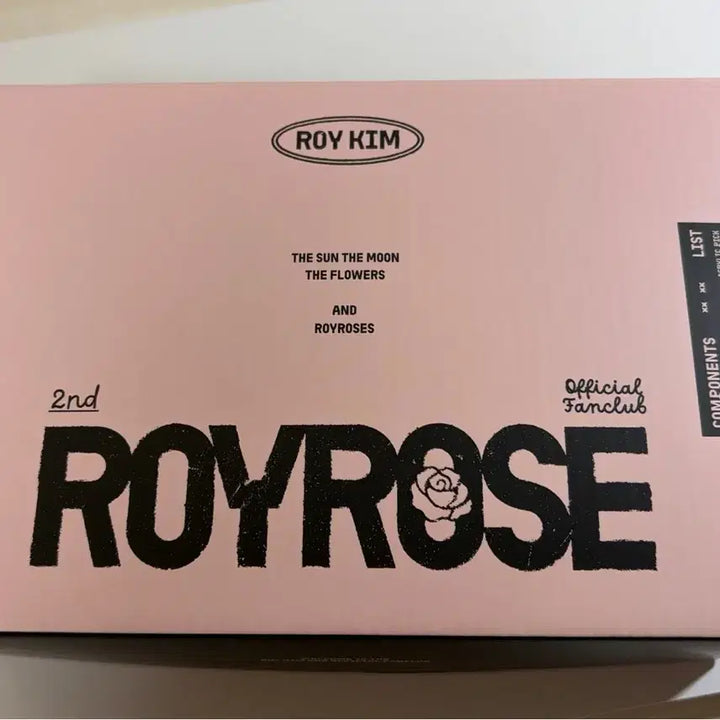 [BUNJANG] Roy Kim Roy Roque 2nd Generation Fanclub Kit / 로이킴 팬클럽 로이로제 2기 팬키트