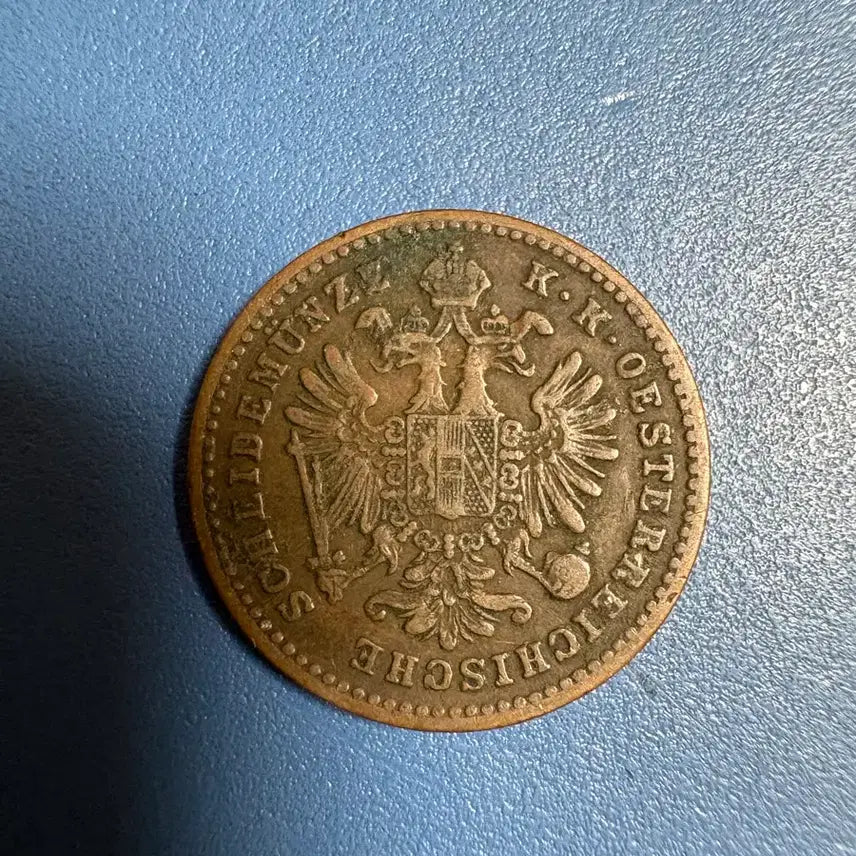 [BUNJANG] 1881 Austro-Hungarian Empire 1 Heller Coin / 1881년 1헬라루 오스트리아 제국 동전
