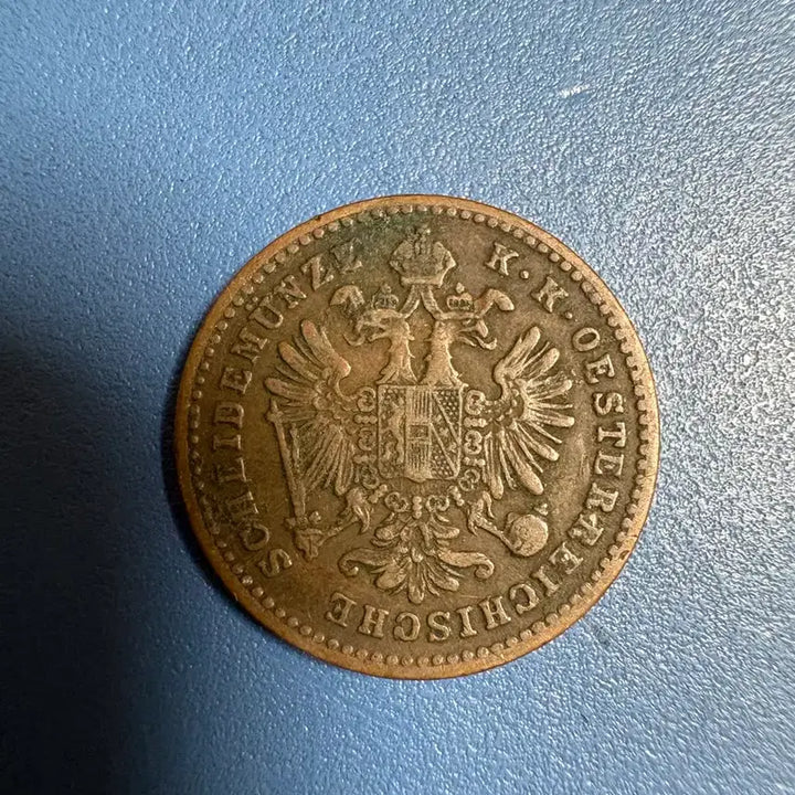 [BUNJANG] 1881 Austro-Hungarian Empire 1 Heller Coin / 1881년 1헬라루 오스트리아 제국 동전