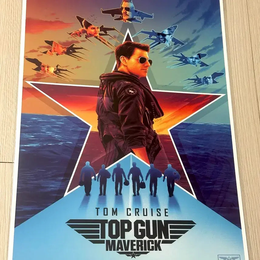 [BUNJANG] Top Gun Maverick Tom Cruise Limited Edition A3 Poster / [전용박스포장]영화 탑건 매버릭 톰크루즈 한정판 포스터(A3)