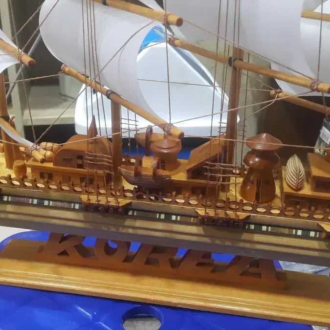[BUNJANG] Large Wooden Ship Model / 나무로 제작된 대형 목선 (골동품)