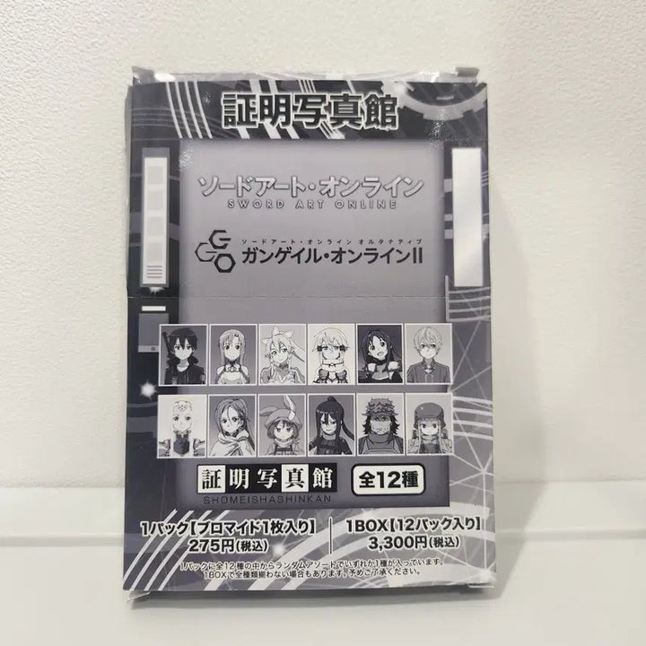 [BUNJANG] Sword Art Online Character Photo Card Set / 소드 아트 온라인 증명사진 굿즈 아스나 키리토 시논 리즈벳 포스터 카드