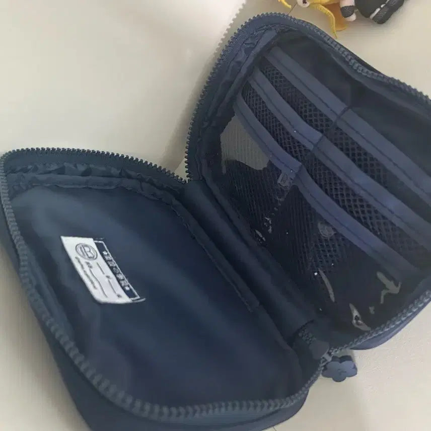 [BUNJANG] Misa Ita Bag Pouch with Keychain (Navy) / 이타백 스쿨백 필통 파우치 미사 키링 (네이비 여고생 jk 갸루 가방)
