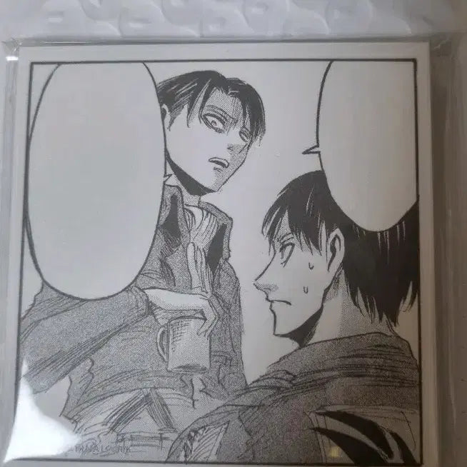 [BUNJANG] Attack on Titan Eren &amp; Levi Memo Pad / 진격의거인 에렌리바이 메모지