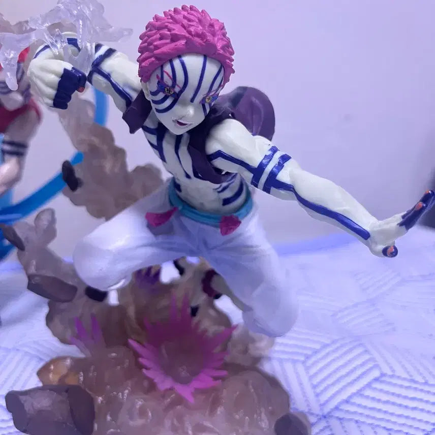 [BUNJANG] Demon Slayer Akaza 2 Types Figure Bundle / [귀멸의 칼날] 아카자 피규어 2종 일괄 판매