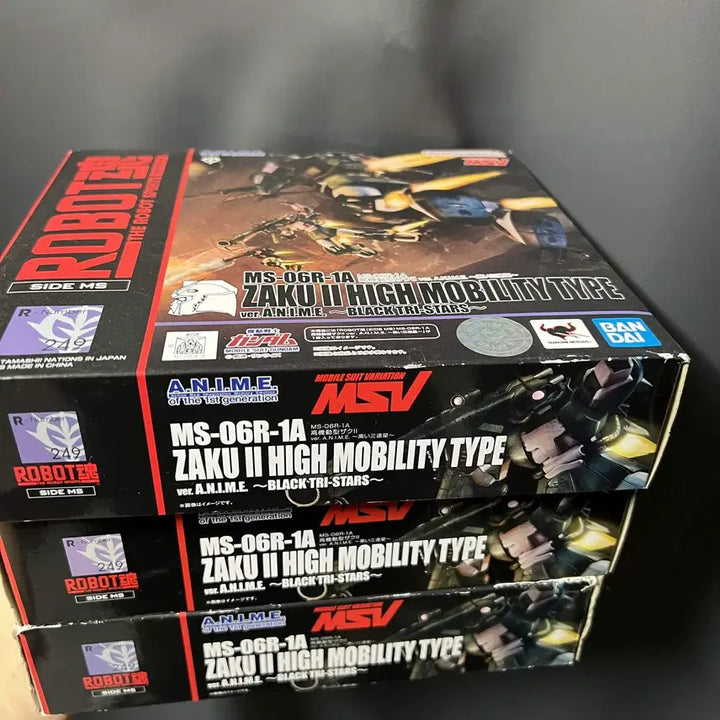 [BUNJANG] Robot Spirits Mobile Suit Gundam Black Tri-Stars High Mobility Zaku Action Base / 베이스+) 건담 로봇혼 검은삼연성 고기동형 자쿠